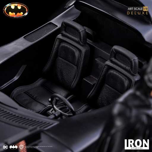 Statue Batman & Batmobile (Deluxe) - Batman 1989 - Art Scale - Iron Studios