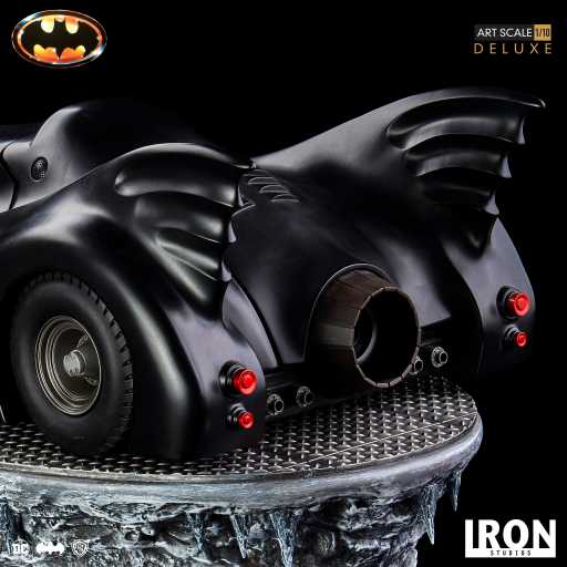 Statue Batman & Batmobile (Deluxe) - Batman 1989 - Art Scale - Iron Studios