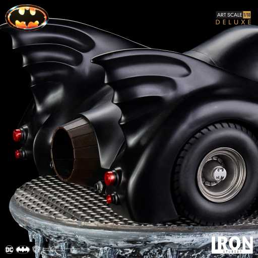 Statue Batman & Batmobile (Deluxe) - Batman 1989 - Art Scale - Iron Studios