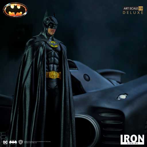 Statue Batman & Batmobile (Deluxe) - Batman 1989 - Art Scale - Iron Studios