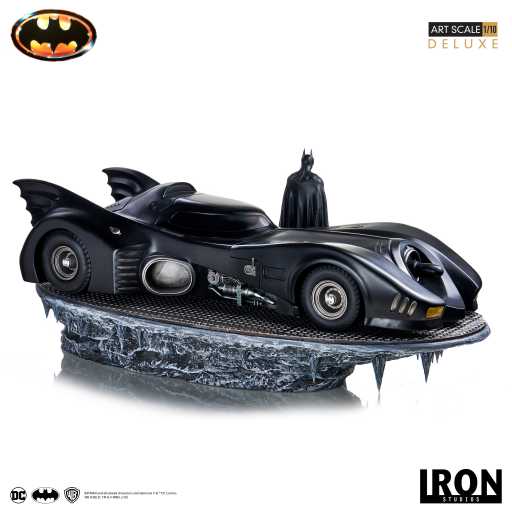 Statue Batman & Batmobile (Deluxe) - Batman 1989 - Art Scale - Iron Studios