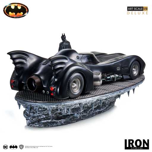 Statue Batman & Batmobile (Deluxe) - Batman 1989 - Art Scale - Iron Studios