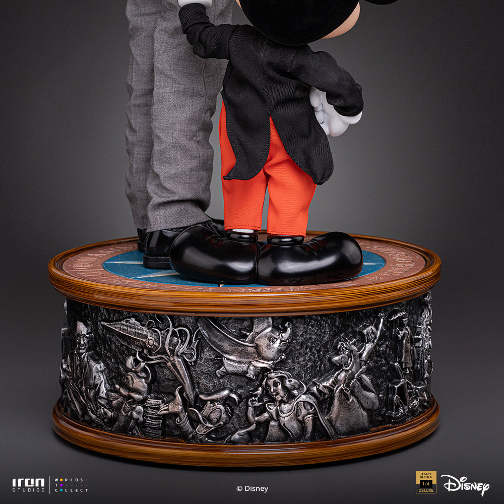 Pre-Order - Statue Walt Disney & Mickey Mouse - Disney Classics - Legacy Replica 1/4 - Iron Studios