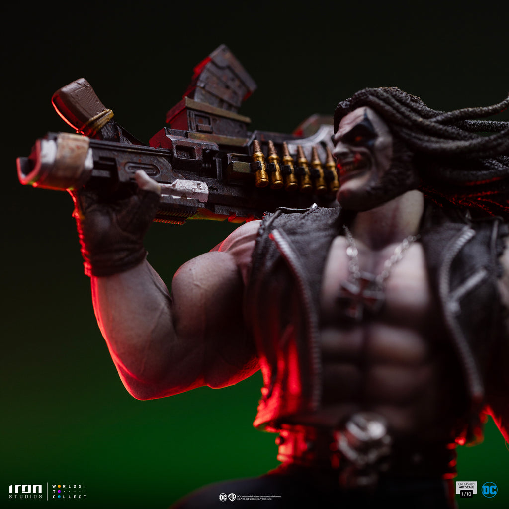 Pre-Order -  Statue Lobo Unleashed - DC Comics - Art Scale 1/10 - Iron Studios