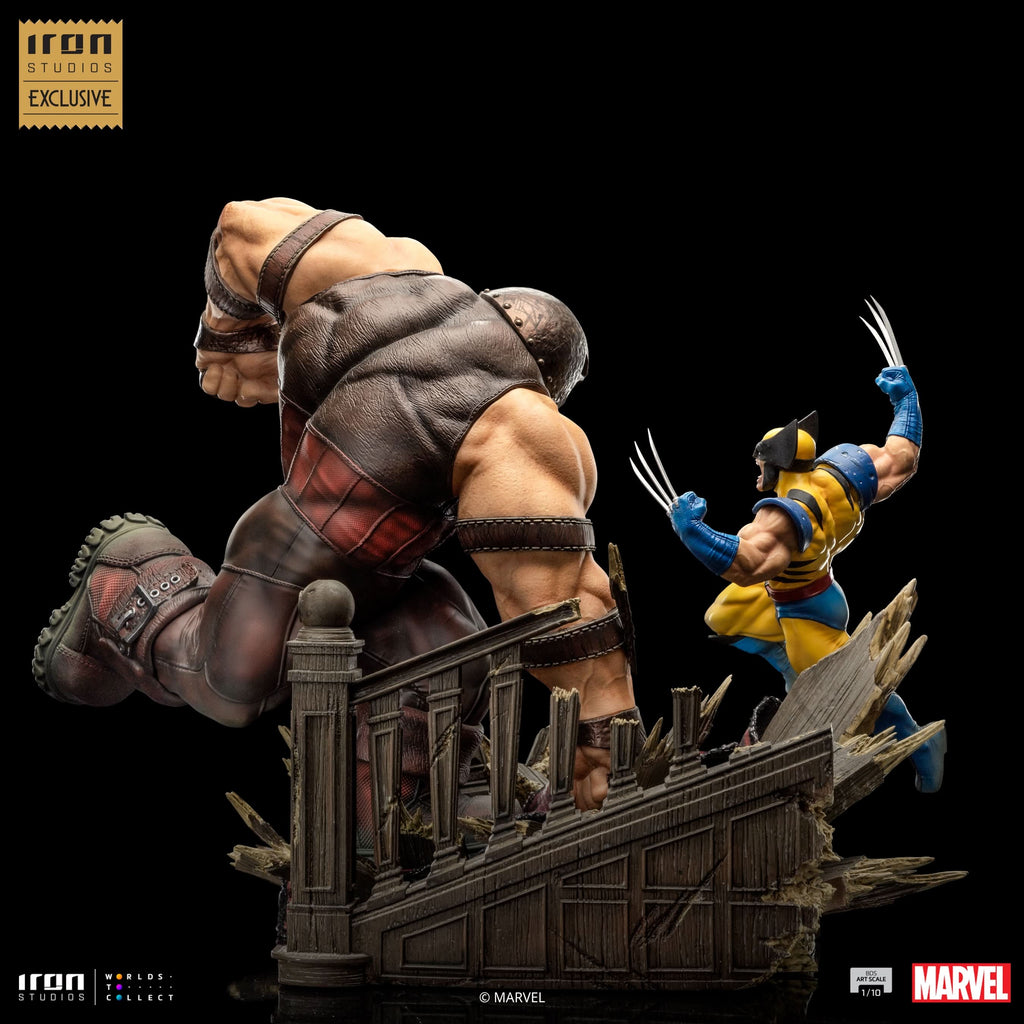 Statue Wolverine vs Juggernaut - X-Men - Art Scale 1/10 - Iron Studios
