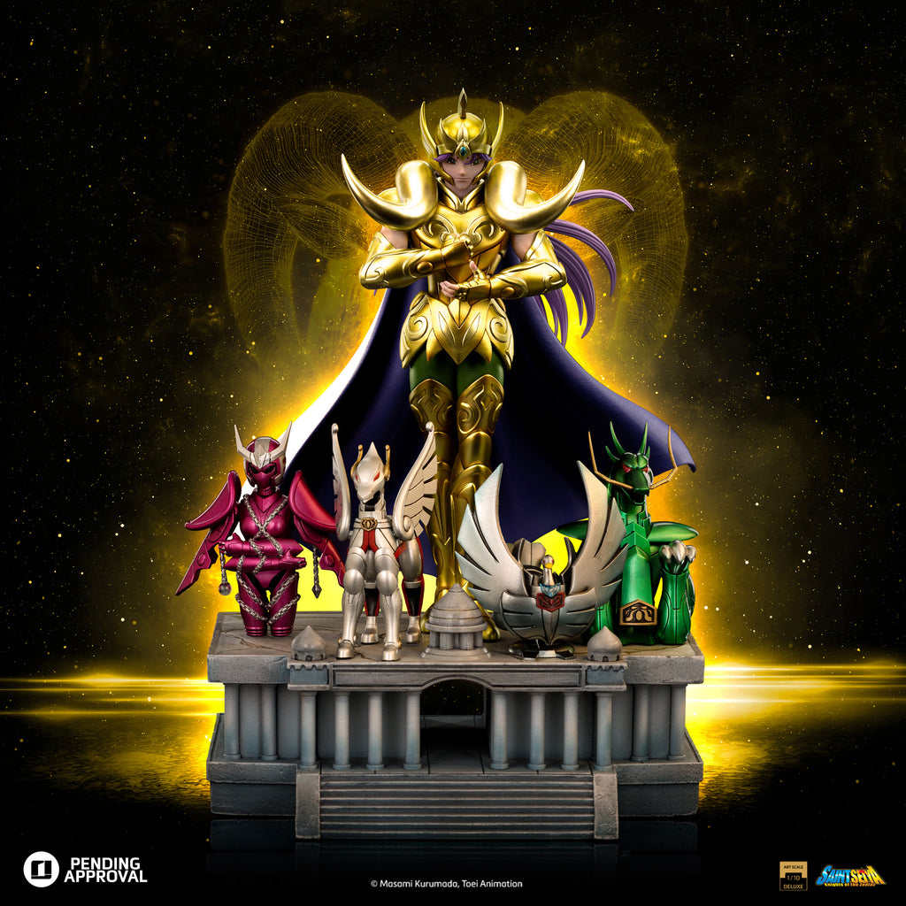 Statue Aries Mu - Saint Seiya - Deluxe Art Scale 1/10 - Iron Studios