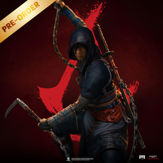 Pre-Order -  Statue Naoe - Assassin's Creed Shadows - Art Scale 1/10 - Iron Studios