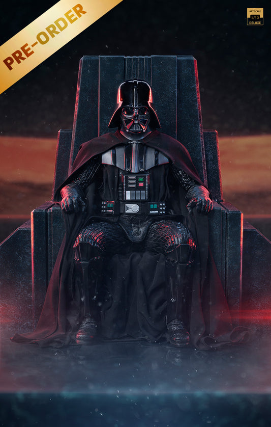 Pre-Order - Statue Darth Vader on Throne - Star Wars: Obi-Wan Kenobi Series - Art Scale 1/10 - Iron Studios