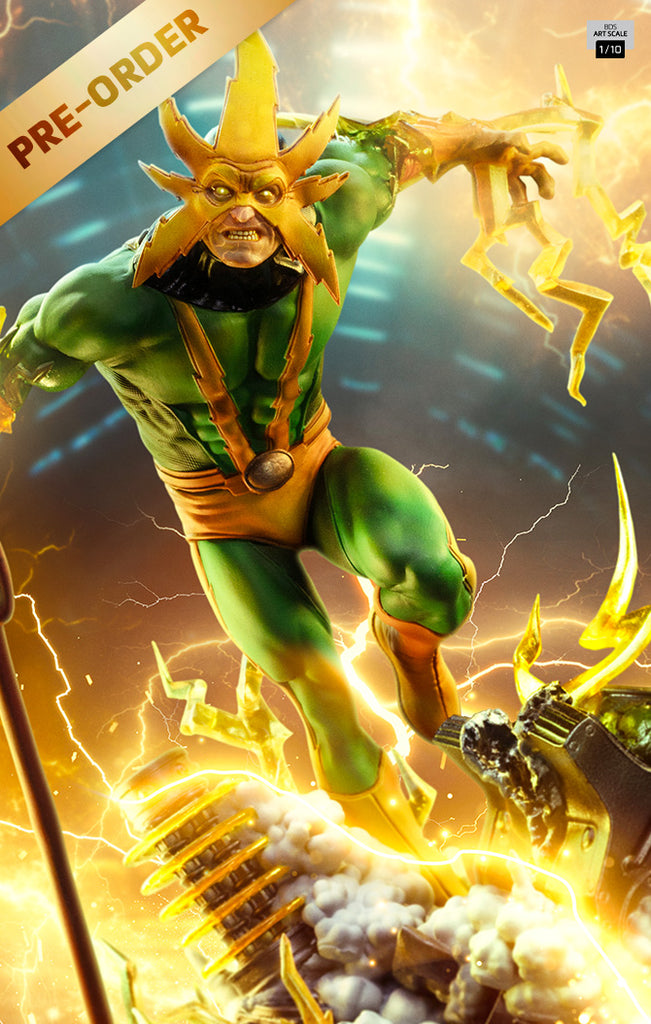 Pre-Order -  Statue Electro -Spider-Man vs Villains Diorama - BDS Art Scale 1/10 - Iron Studios