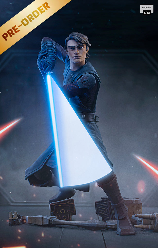 Pre-Order - Statue Anakin Skywalker - Star Wars: Clone Wars - Art Scale 1/10 - Iron Studios