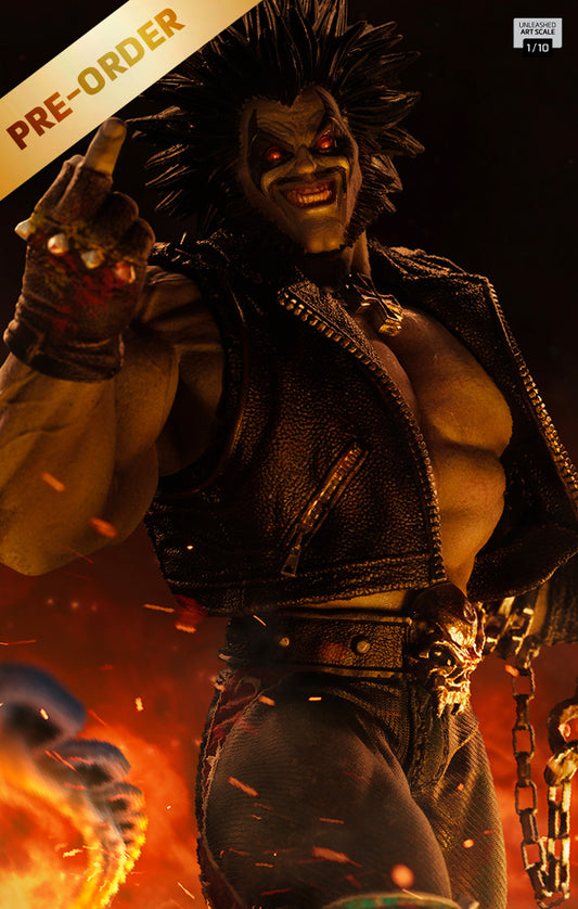 Pre-Order -  Statue Lobo Unleashed - DC Comics - Art Scale 1/10 - Iron Studios