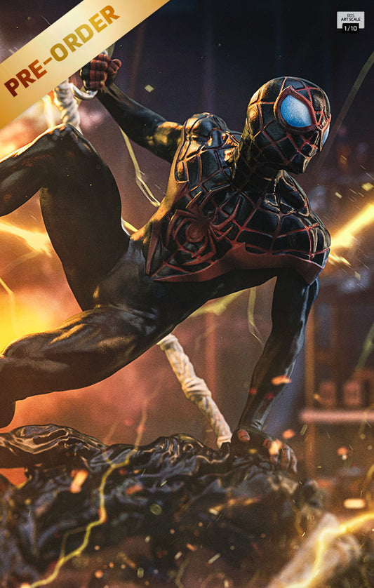 Pre-Order - Statue Miles Morales - Spider-Man vs Villains Diorama - BDS Art Scale 1/10 - Iron Studios