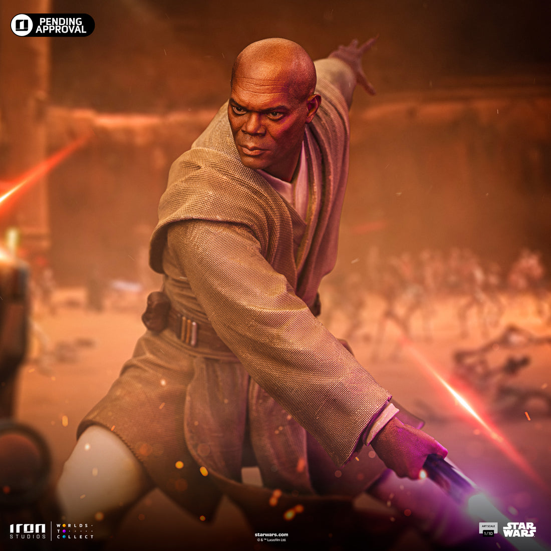 Digital Pre-Order - Statue Mace Windu - Star Wars - Art Scale 1/10 - Iron Studios