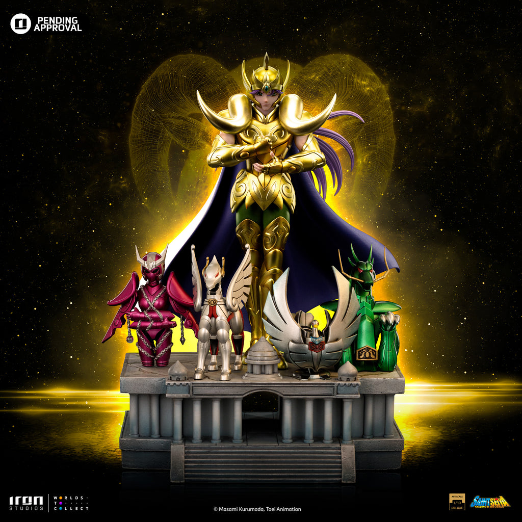 Statue Aries Mu - Saint Seiya - Deluxe Art Scale 1/10 - Iron Studios