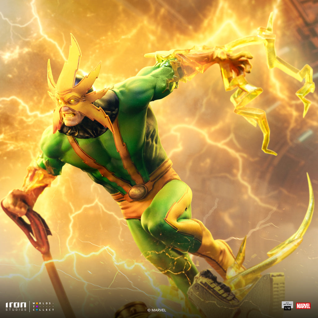 Pre-Order -  Statue Electro -Spider-Man vs Villains Diorama - BDS Art Scale 1/10 - Iron Studios