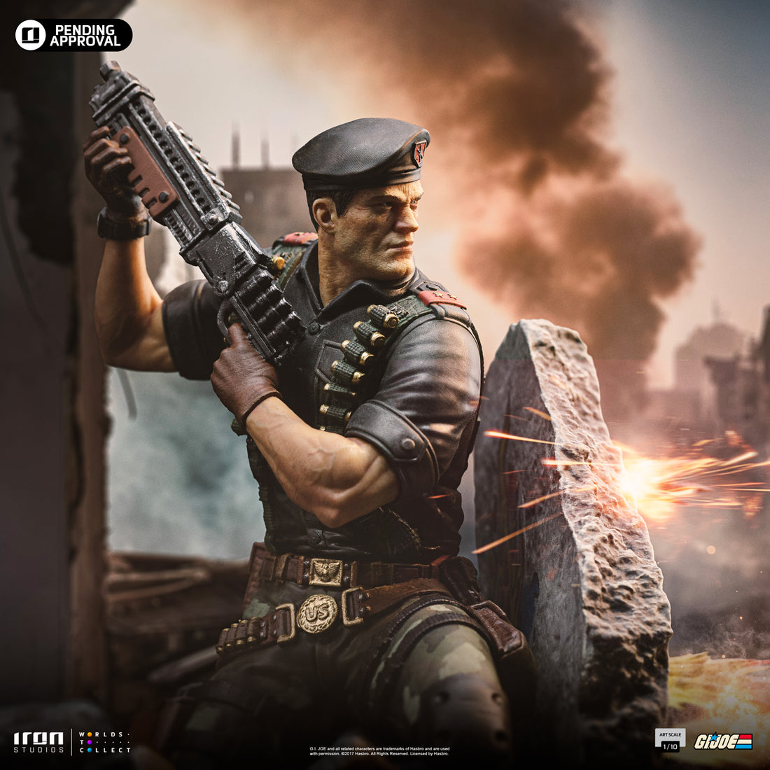 Digital Pre-Order Statue Flint - G.I Joe - Art Scale 1/10 - Iron Studios
