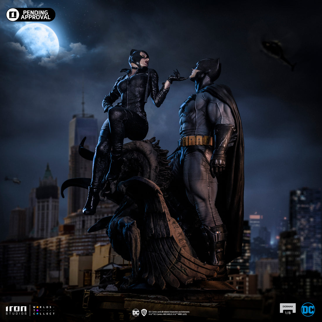 Statue Batman and Catwoman - DC Comics Series #9 - Diorama 1/6 - Iron Studios