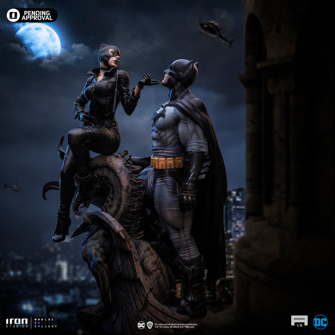 Statue Batman and Catwoman - DC Comics Series #9 - Diorama 1/6 - Iron Studios