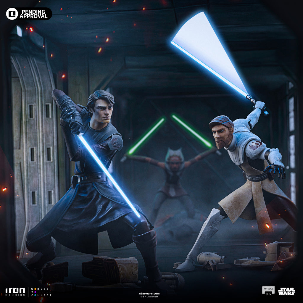 Pre-Order -  Statue Obi-Wan Kenobi – Star Wars: Clone Wars - Art Scale 1/10 - Iron Studios