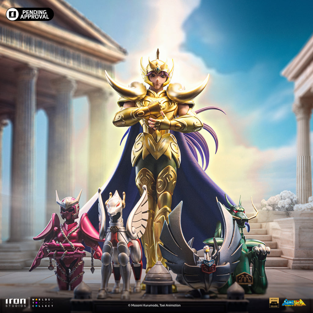 Statue Aries Mu - Saint Seiya - Deluxe Art Scale 1/10 - Iron Studios