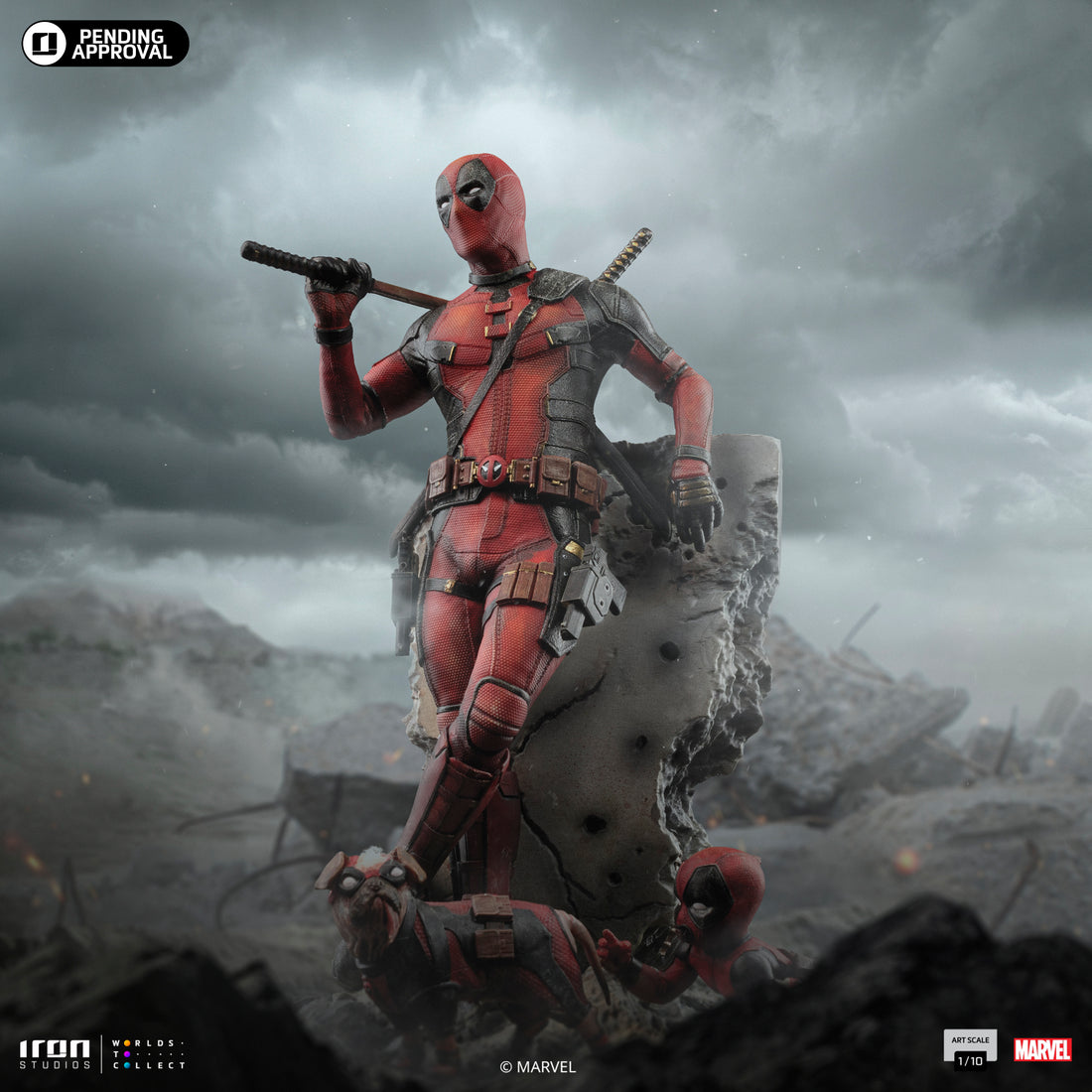 Statue Deadpool - Deadpool & Wolverine - Art Scale 1/10 - Iron Studios