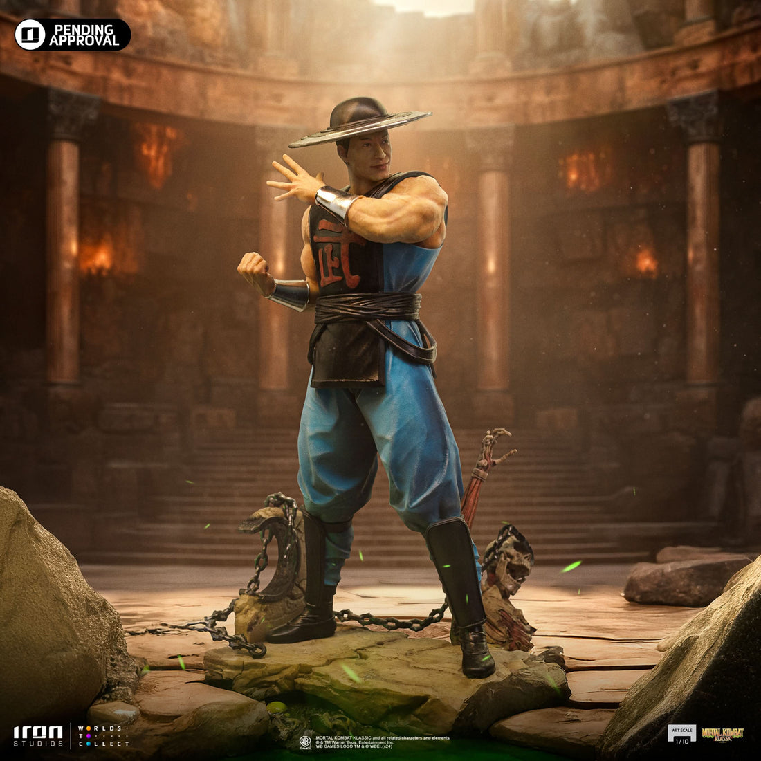 Digital Pre-Order Statue Kung Lao - Mortal Kombat - Art Scale 1/10 - Iron Studios