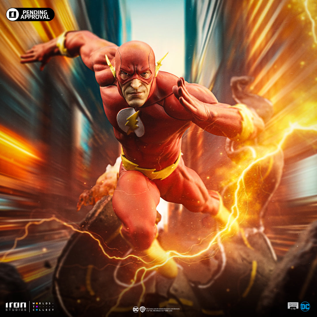 Digital Pre-Order - Statue Flash - DC Comics Series #9 - Art Scale 1/10 - Iron Studios