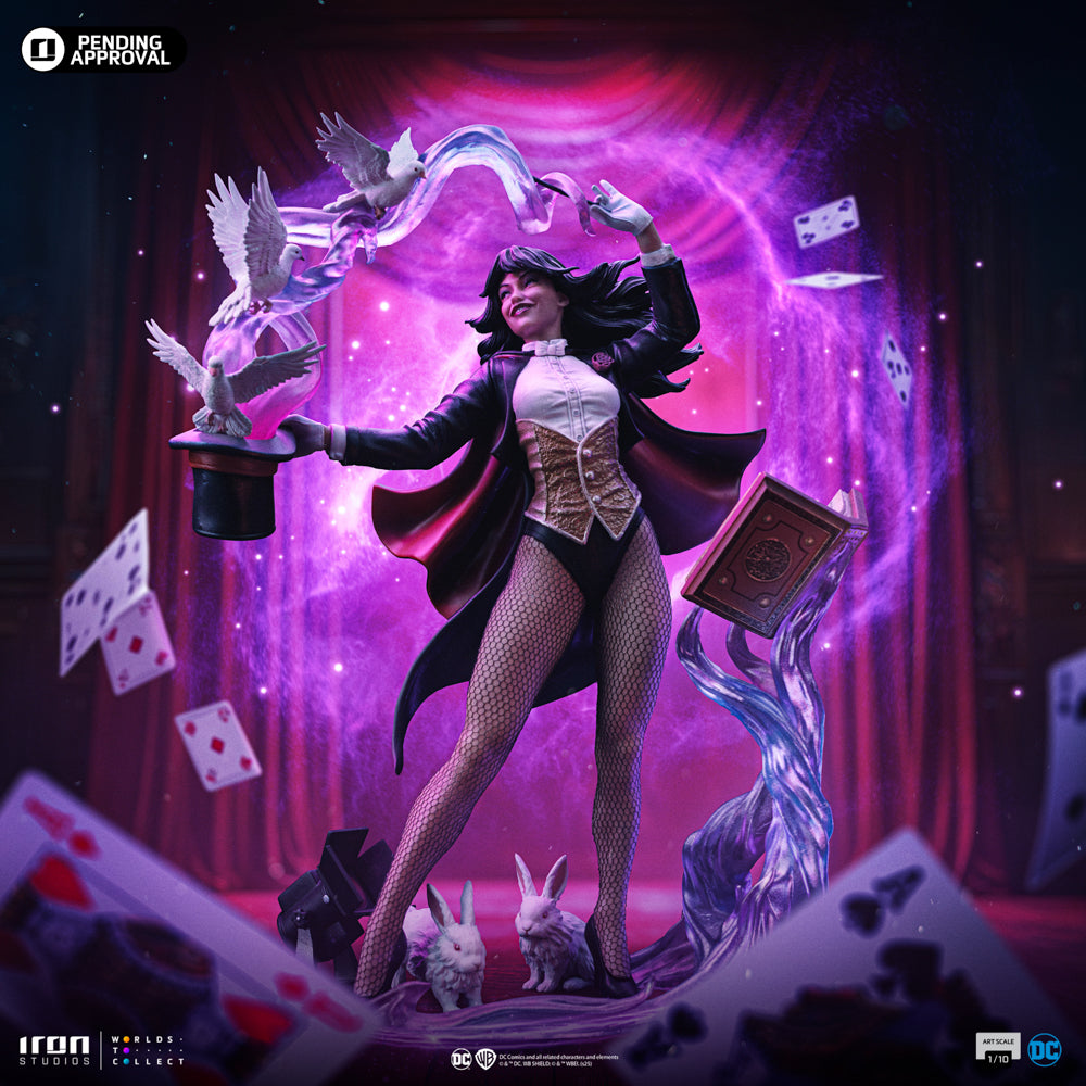 Digital Pre-Order - Statue Zatanna - DC Comics - Art Scale 1/10 - Iron Studios
