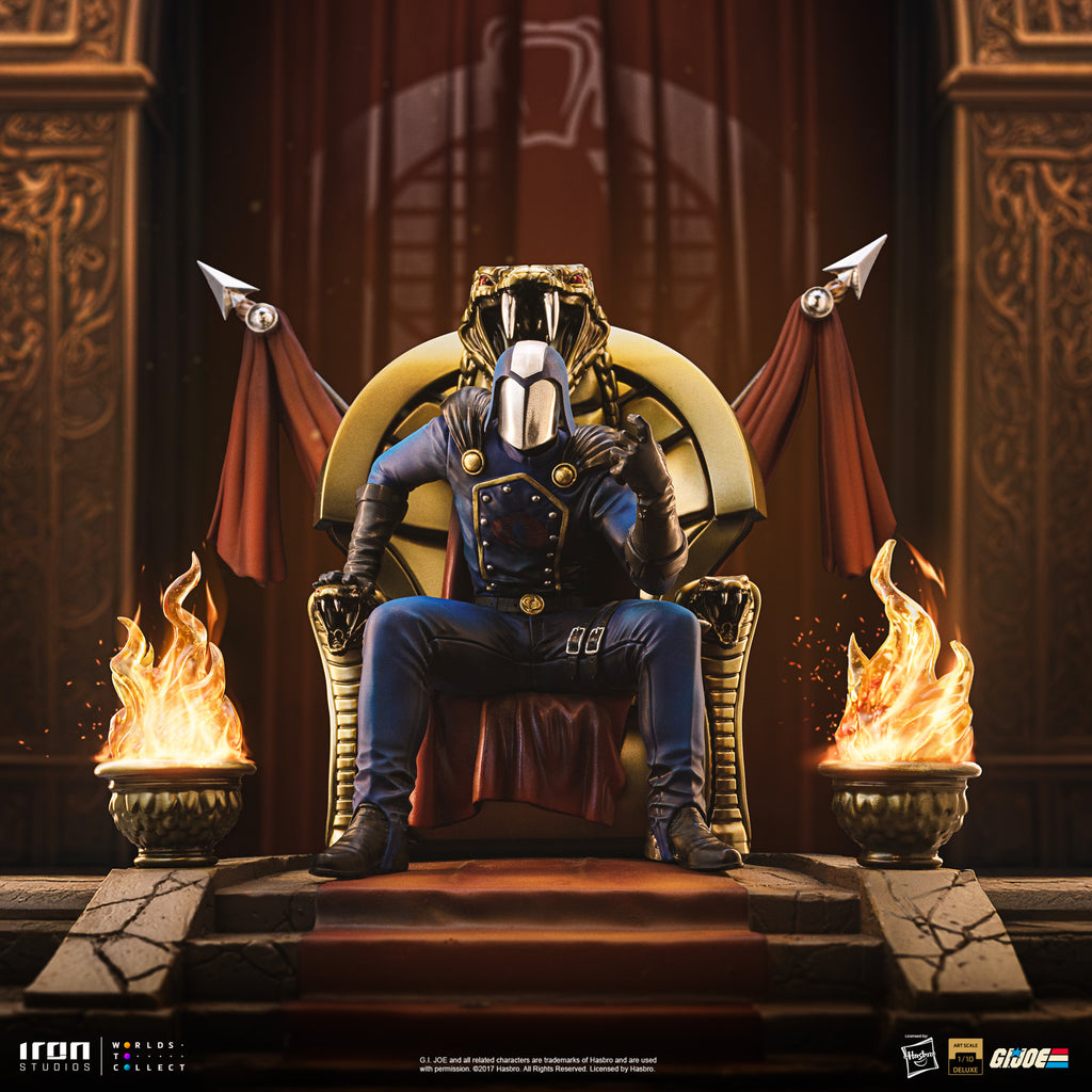 Statue Statue Cobra Commander - G.I Joe - Art Scale 1/10 - Iron Studios