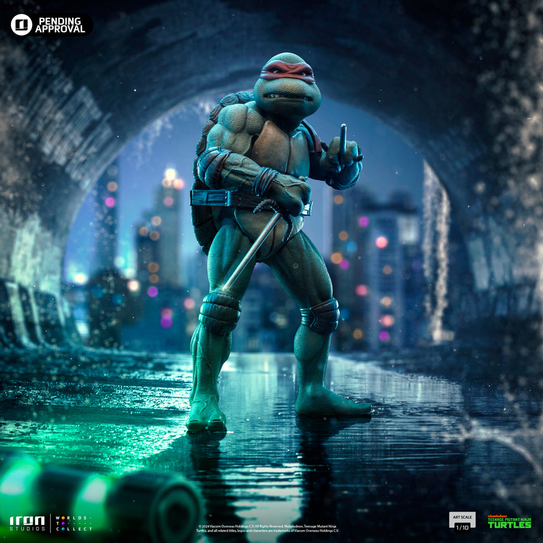 Statue Raphael - TMNT Movie - Art Scale 1/10 - Iron Studios