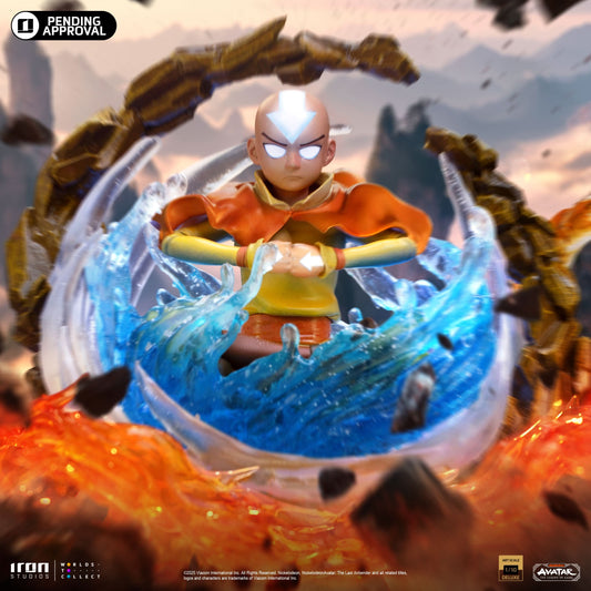Pre-Order - Statue Aang - Avatar: The Last Airbender - Deluxe Art Scale 1/10 - Iron Studios