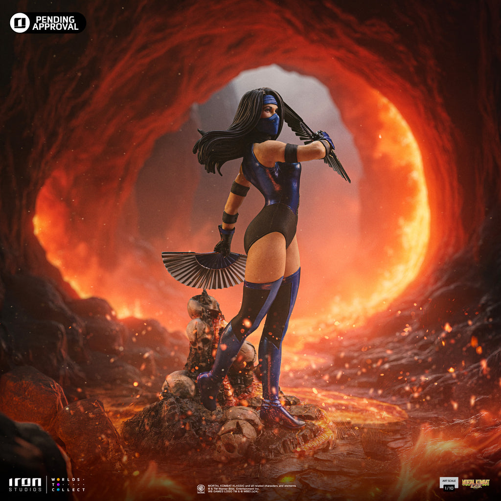 Pre-Order - Statue Kitana - Mortal Kombat - Art Scale 1/10 - Iron Studios