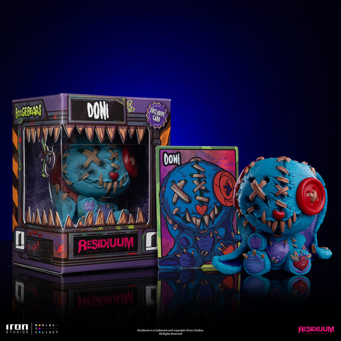 Statue Doni - Residiuum's Boogie Bears - Monster Scale - Iron Studios
