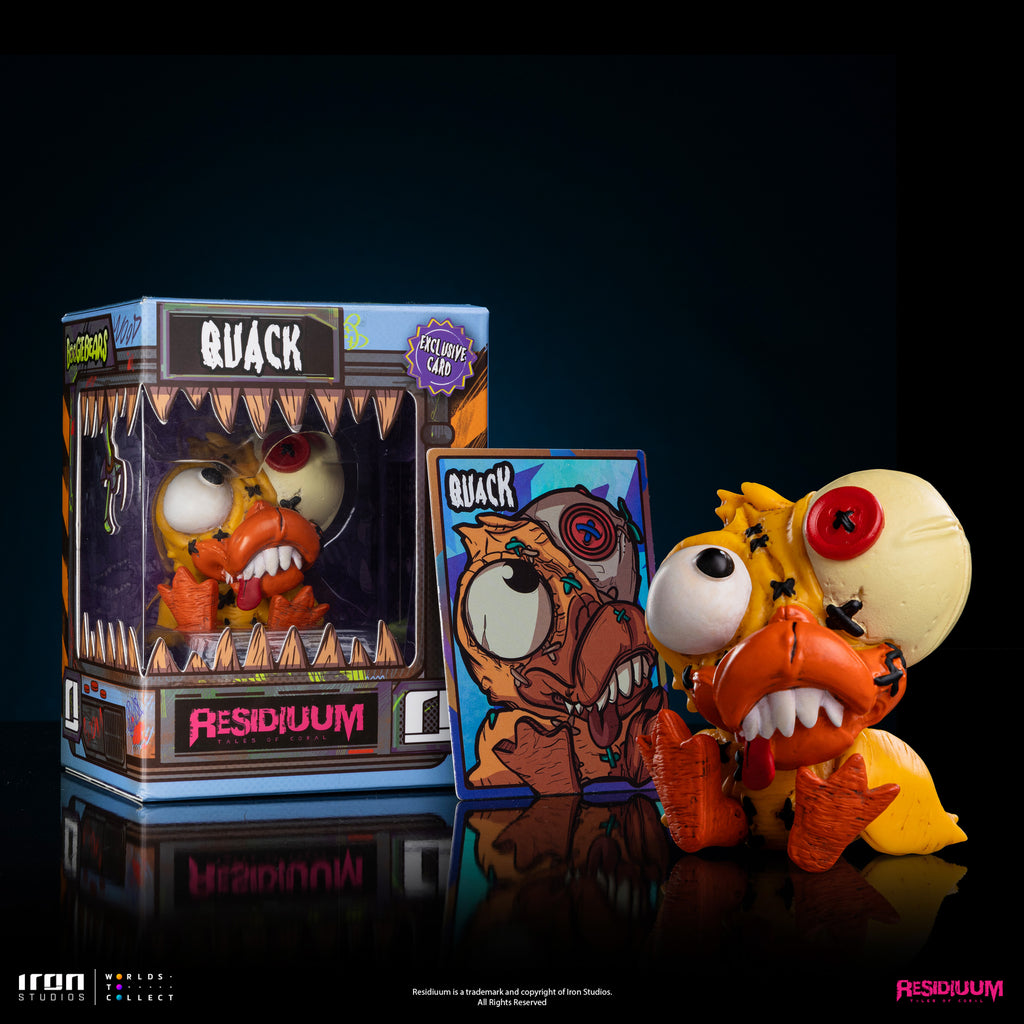 Statue Quack - Residiuum's Boogie Bears - Monster Scale - Iron Studios