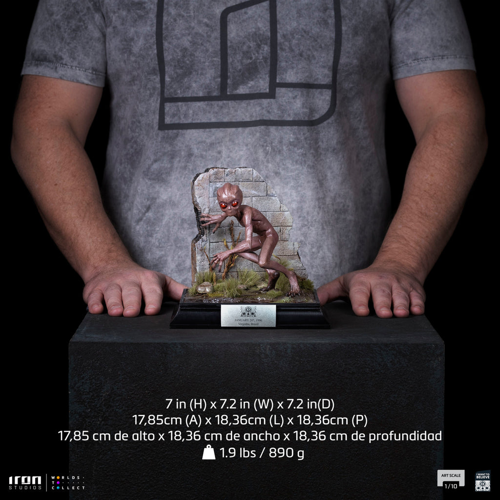 Pre-Order - Statue ET Varginha - I Want to Believe - Art Scale 1/10 - Iron Studios
