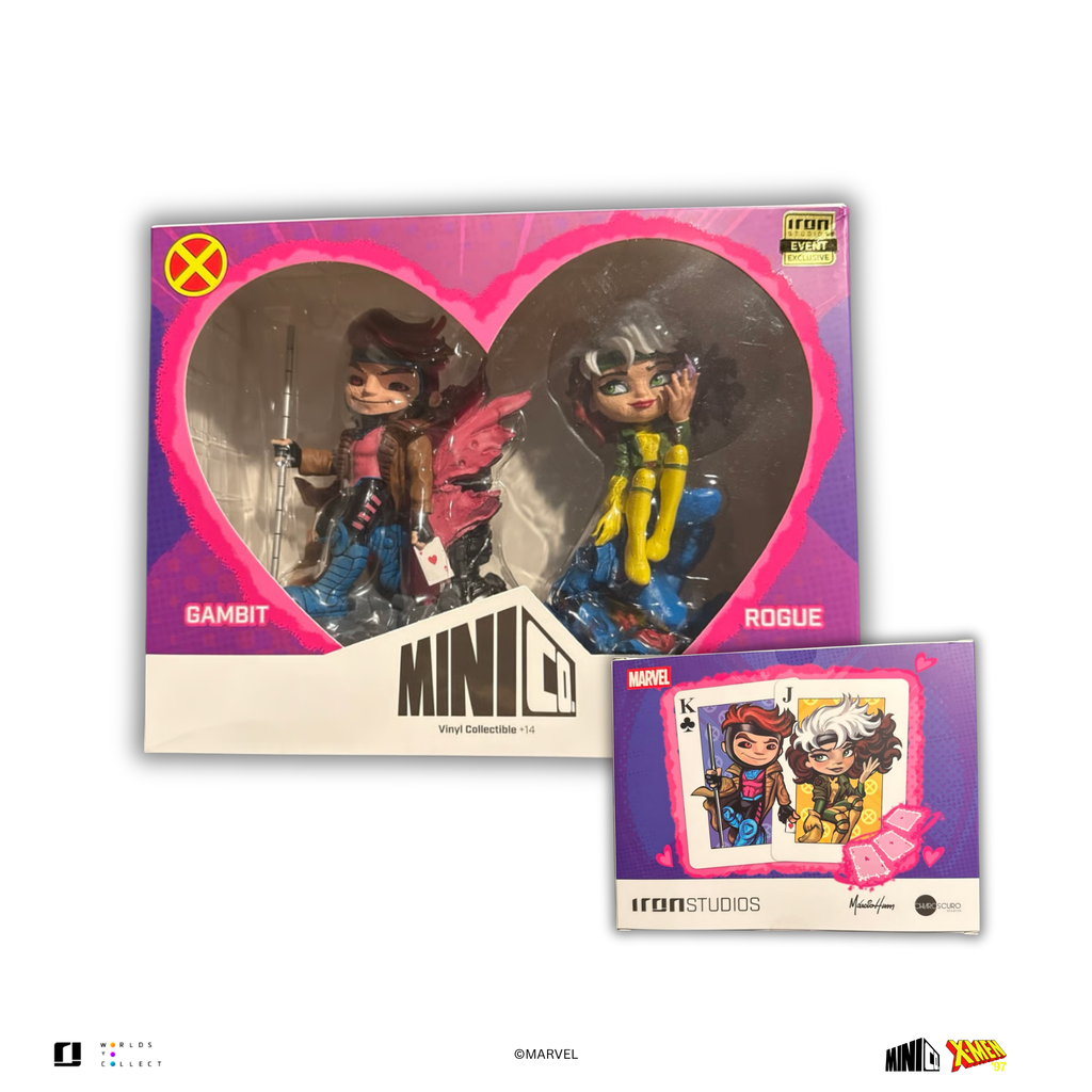 Pre-Order - Statue Gambit & Rogue Valentine's Set - X-Men - Minico - Iron Studios