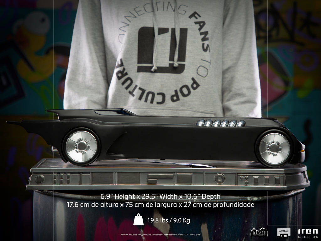 Statue Batmobile - Batman Animated Series - Art Scale 1/10 - Iron Studios