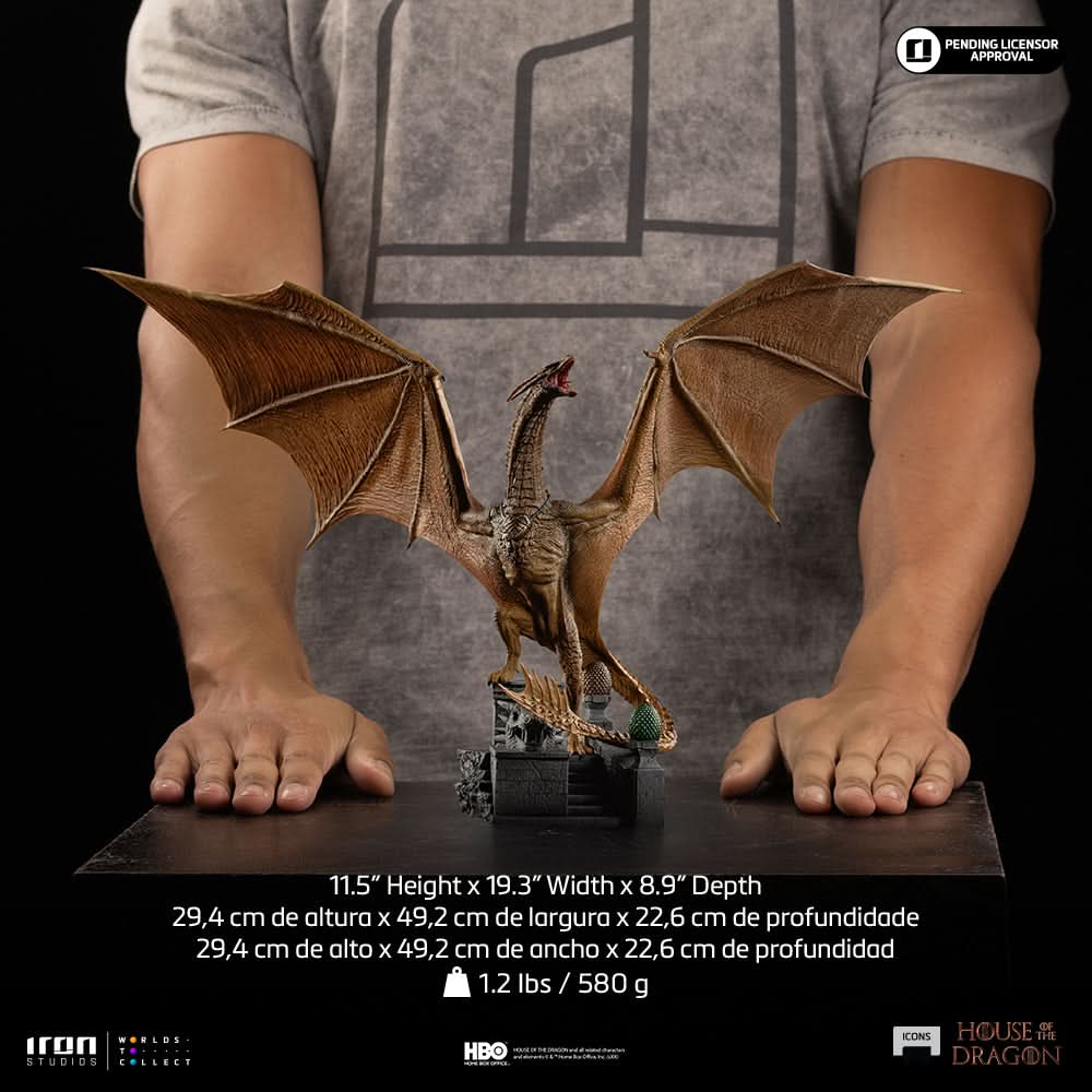 Pre-Order - Statue Syrax - House of the Dragon - Icons - Iron Studios
