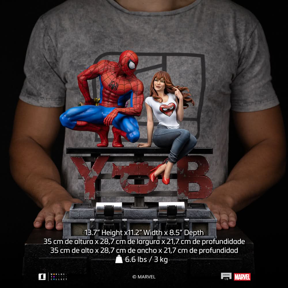 Pre-Order - Statue Spider-Man and Mary Jane - Marvel Comics - Diorama 1/6 - Iron Studios