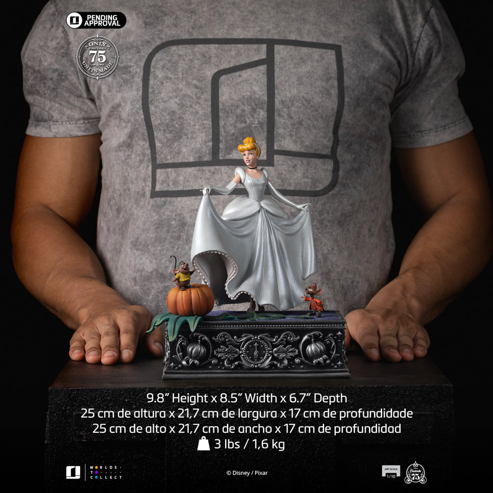 Pre-Order - Statue Cinderella (75th Year Anniversary Version) - Disney Classics - Art Scale 1/10 - Iron Studios