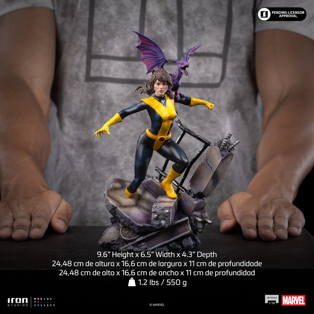 Pre-Order - Statue Kitty Pryde & Lockheed - X-Men Comics - BDS Art Scale 1/10 - Iron Studios