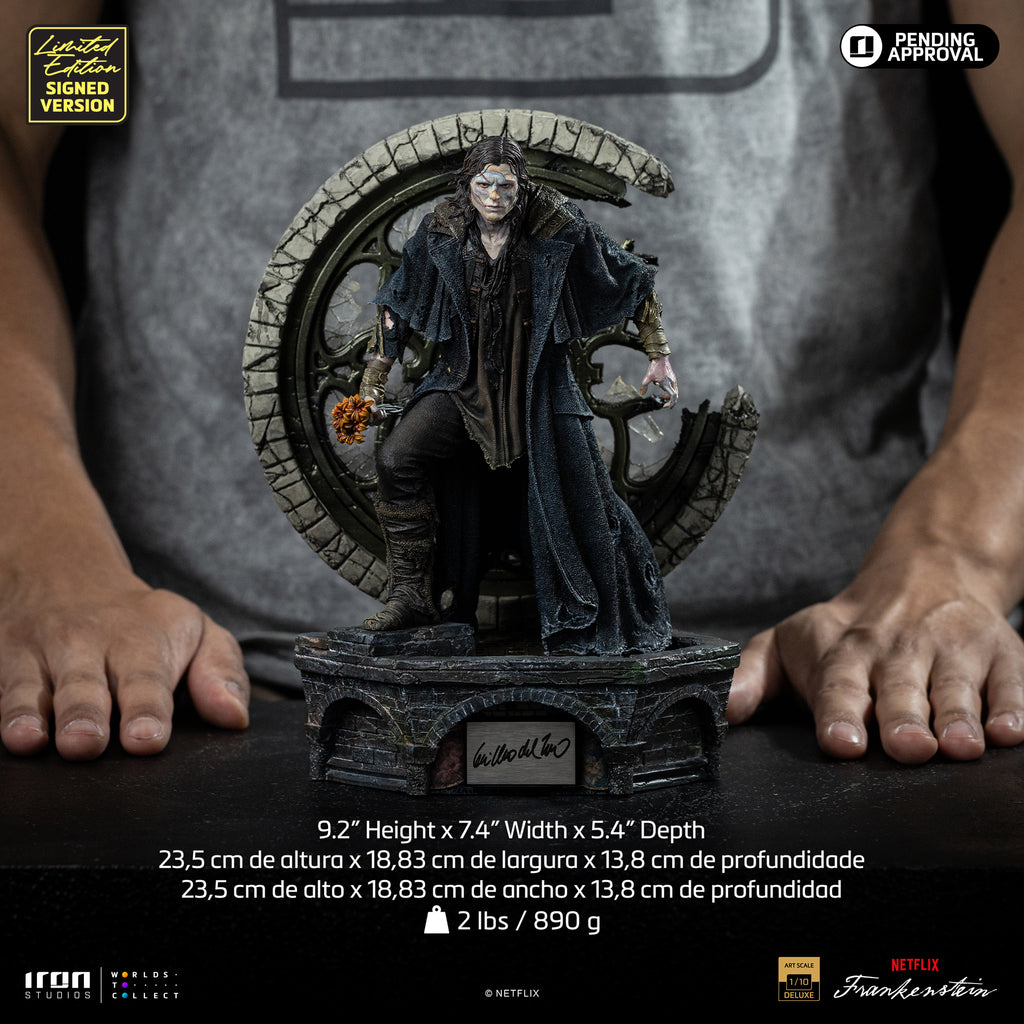Pre-Order - Frankenstein's Monster - Guillermo Del Toro's Frankenstein (Signed ver.) - Deluxe Art Scale 1/10 - Iron Studios