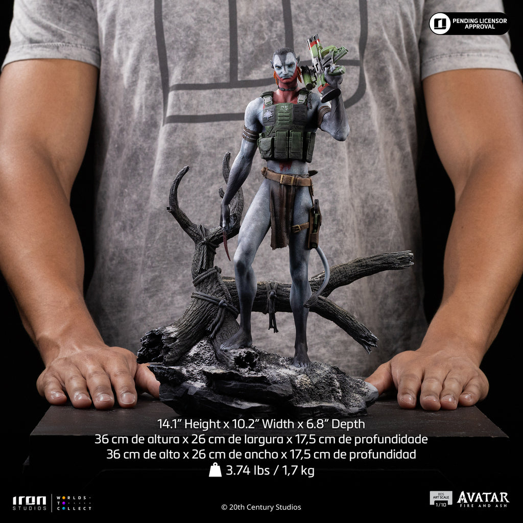 Pre-Order - Statue Miles Quaritch - Avatar 3: Fire and Ash - Art Scale 1/10 - Iron Studios