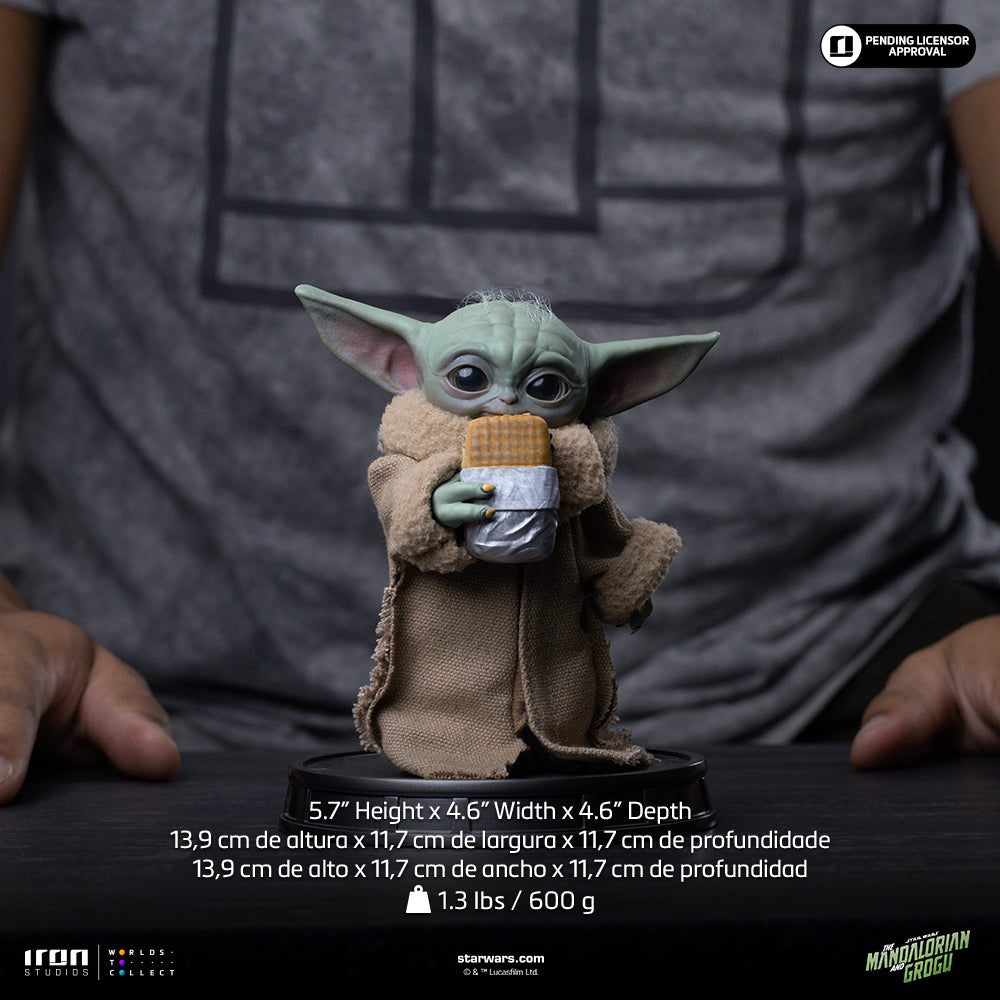 Pre-Order - Statue Grogu Food Cart Snack - Mandalorian and Grogu Movie - Grogu Collection - Iron Studios