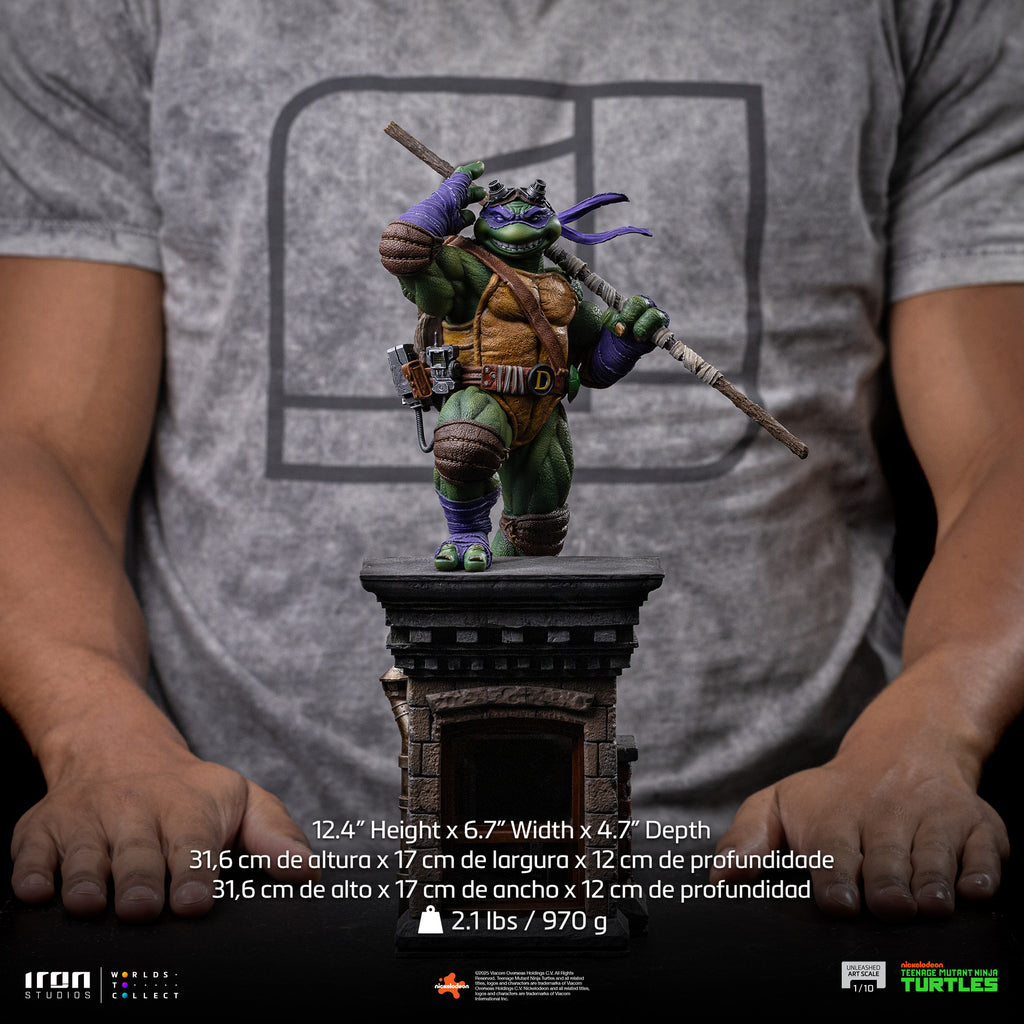 Pre-Order - Statue Donatello Unleashed - Teenage Mutant Ninja Turtles - Art Scale 1/10 - Iron Studios