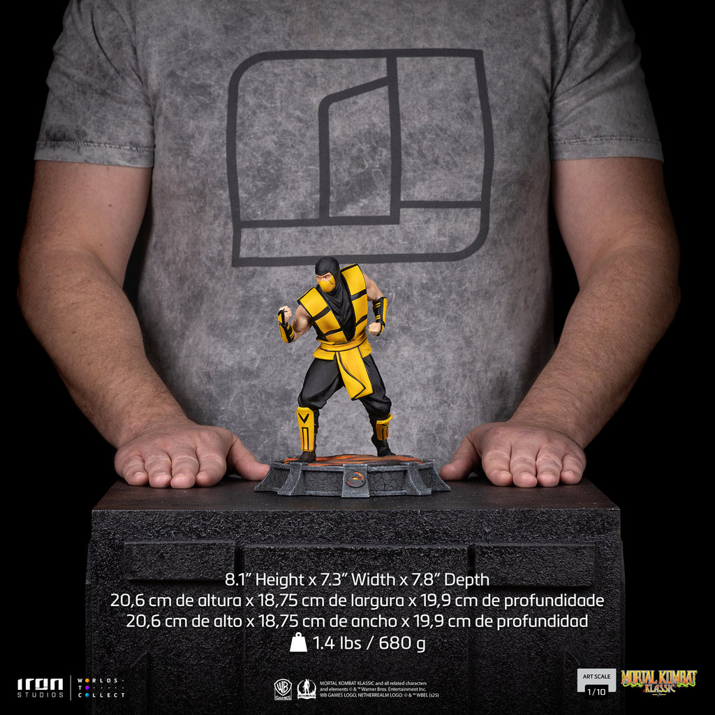 Statue Scorpion (Variant) - Mortal Kombat - Art Scale 1/10 - Iron Studios