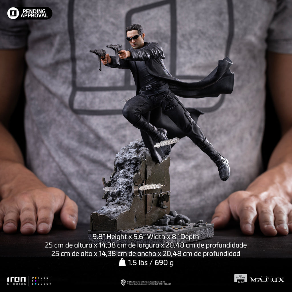 Pre-Order - Statue Neo - Matrix - Art Scale 1/10 - Iron Studios