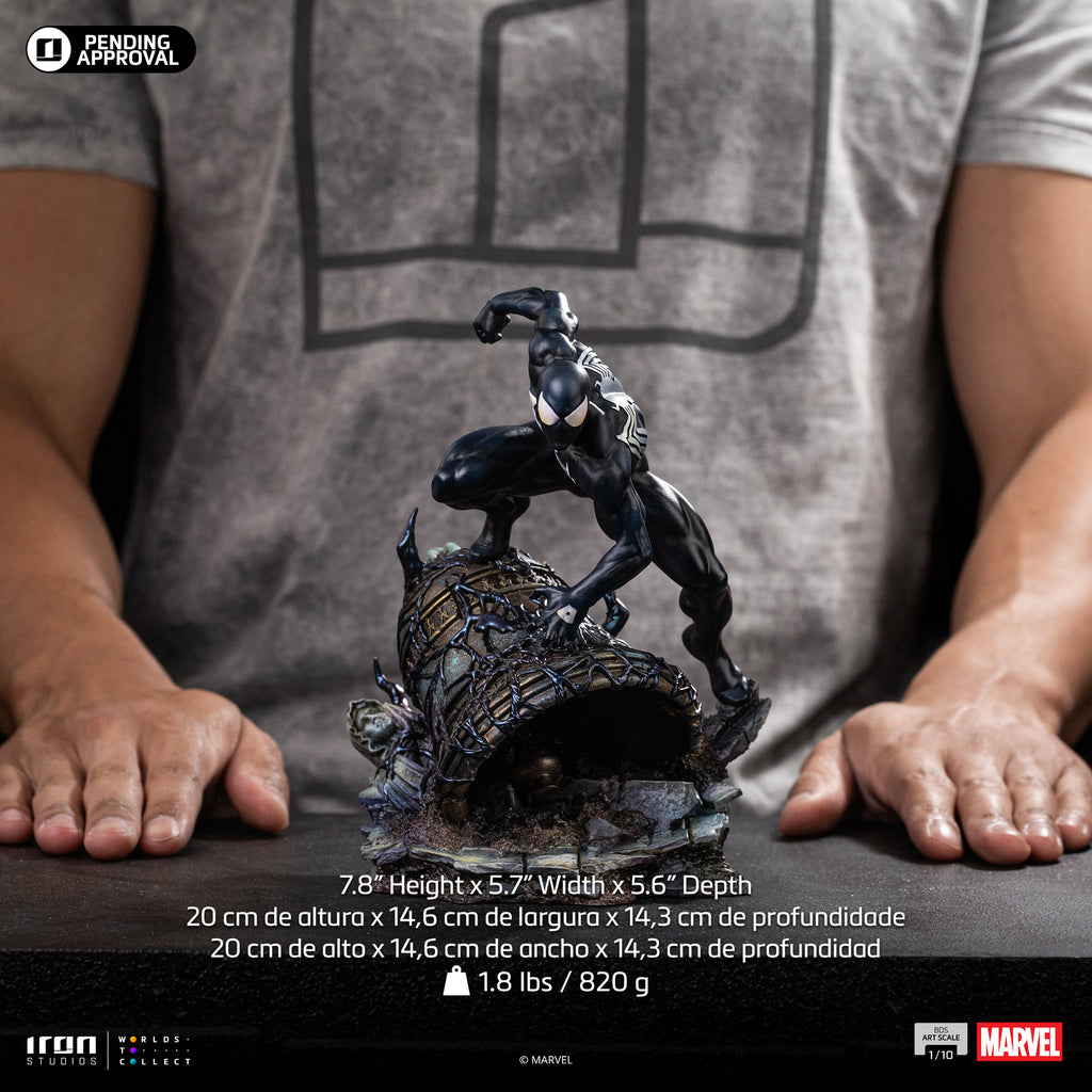 Pre-Order - Statue Spider-Man Black - Marvel Comics - BDS Art Scale 1/10 - Iron Studios