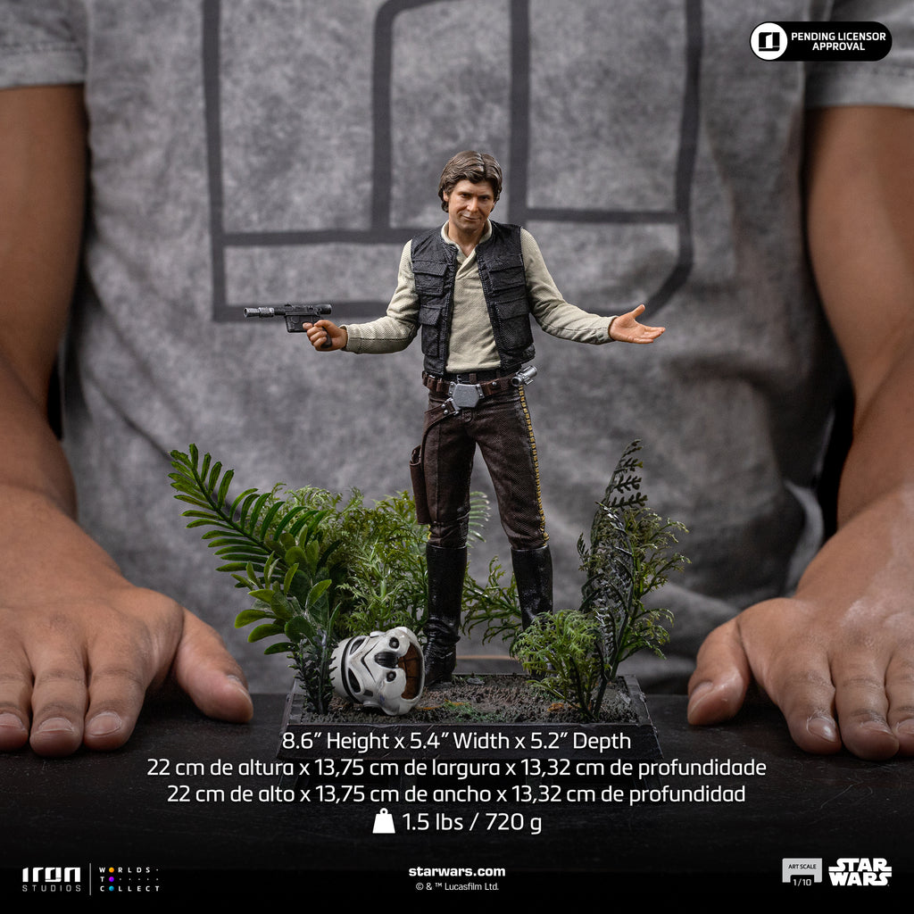 Pre-Order - Statue Han Solo -  Star Wars Episode VI - Art Scale 1/10 - Iron Studios