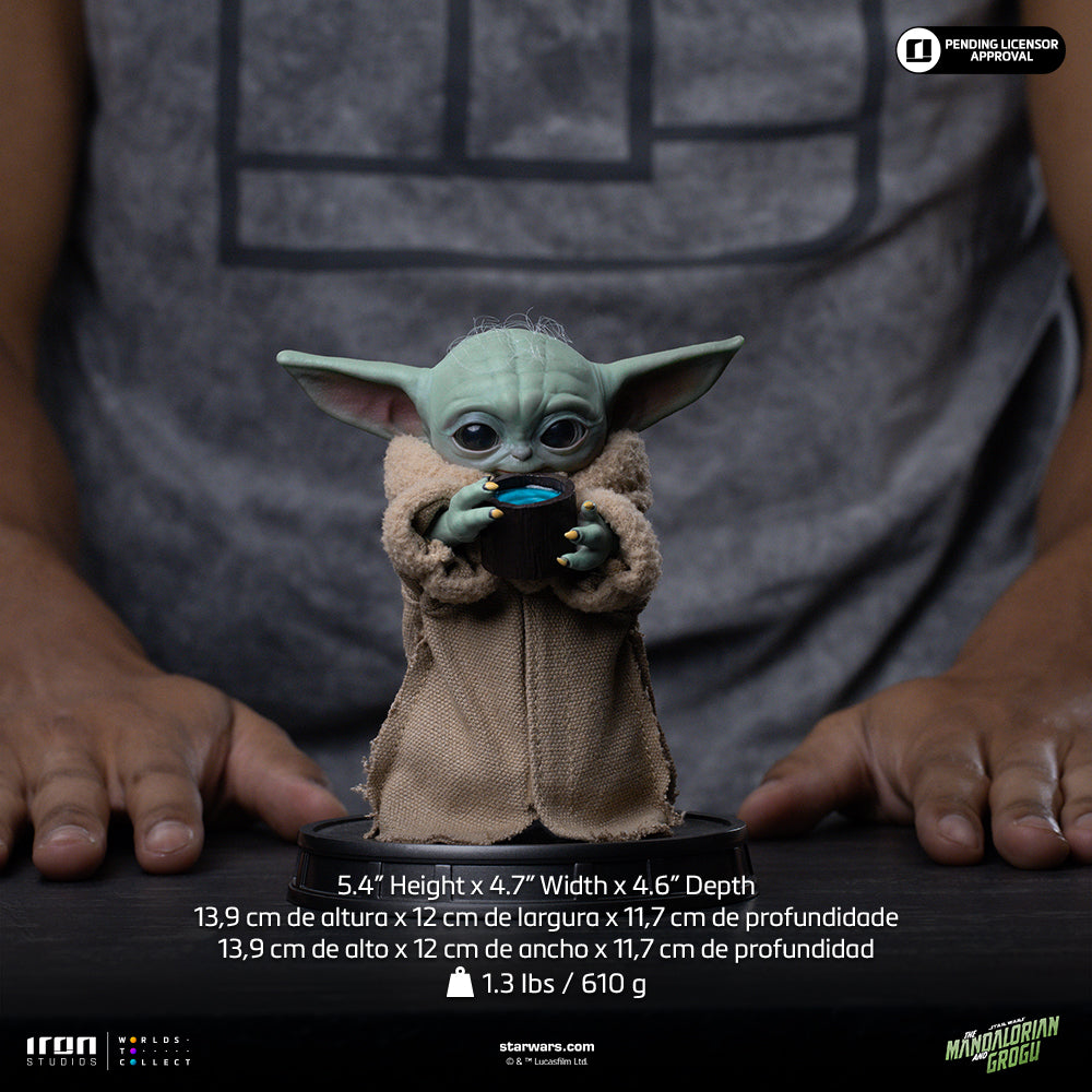 Pre-Order - Statue Grogu Always Hungry - Mandalorian and Grogu Movie - Grogu Collection - Iron Studios